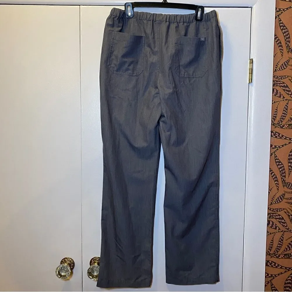 FIGS Pisco Basic Scrub Pants Graphite Gray Men’s Size Large Style FM4500